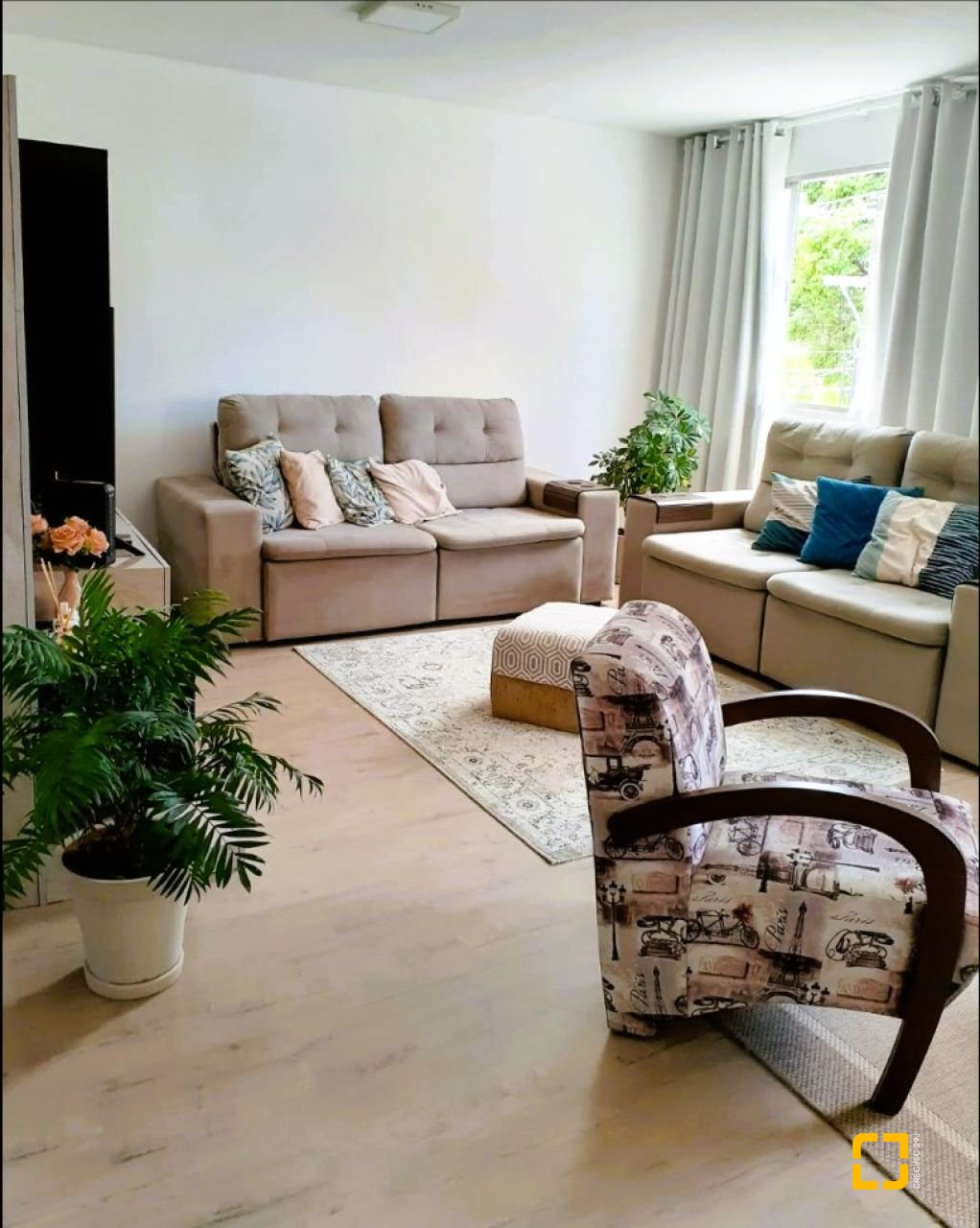 Apartamento com 108m², 3 quartos (sendo 1 suíte), 1 garagem, no bairro Abraão em Florianópolis