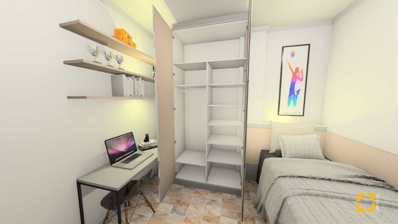 Apartamento com 76m², 2 quartos, no bairro Centro em Florianópolis