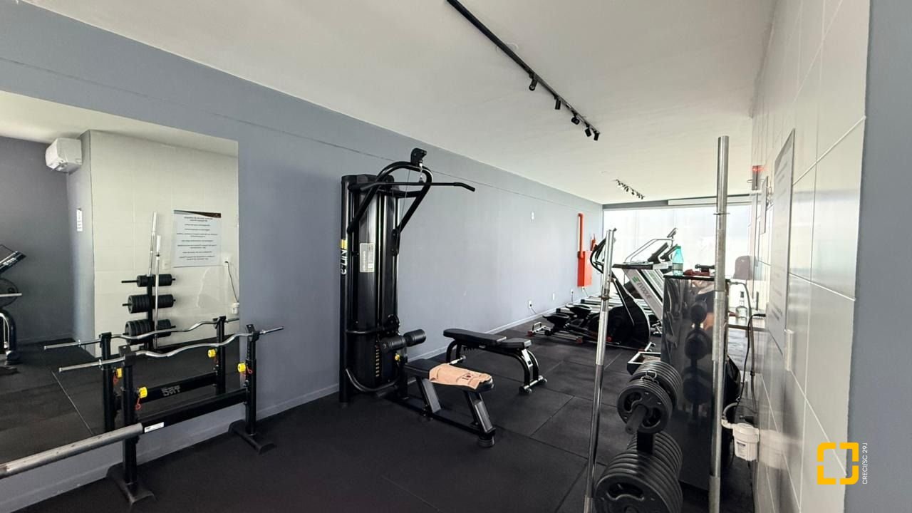 Apartamento com 63m², 2 quartos (sendo 1 suíte), 1 garagem, no bairro Areias em São José