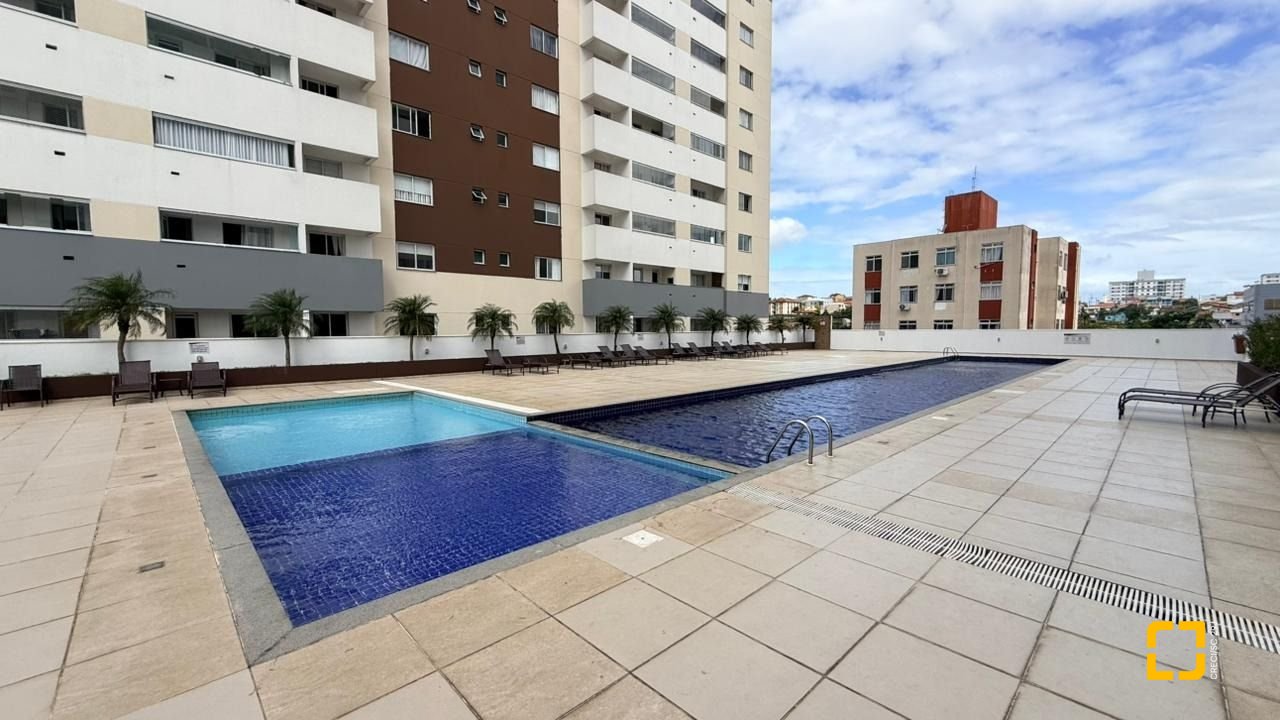 Apartamento com 63m², 2 quartos (sendo 1 suíte), 1 garagem, no bairro Areias em São José