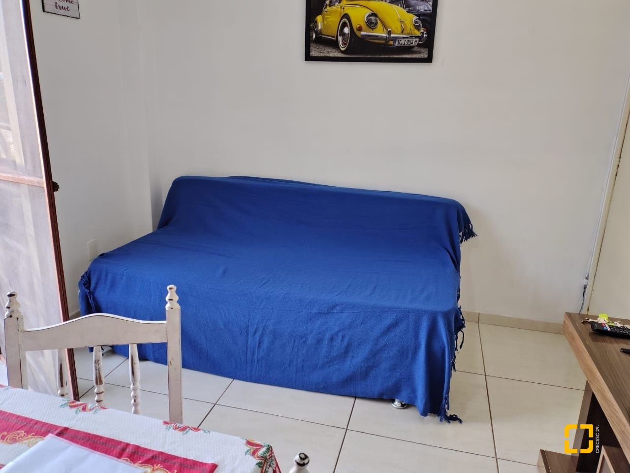 Apartamento com 40m², 1 quarto, 1 garagem, no bairro Canasvieiras em Florianópolis