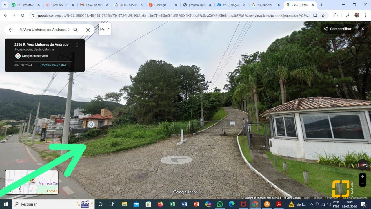 Terreno com 28060m², no bairro Córrego Grande em Florianópolis