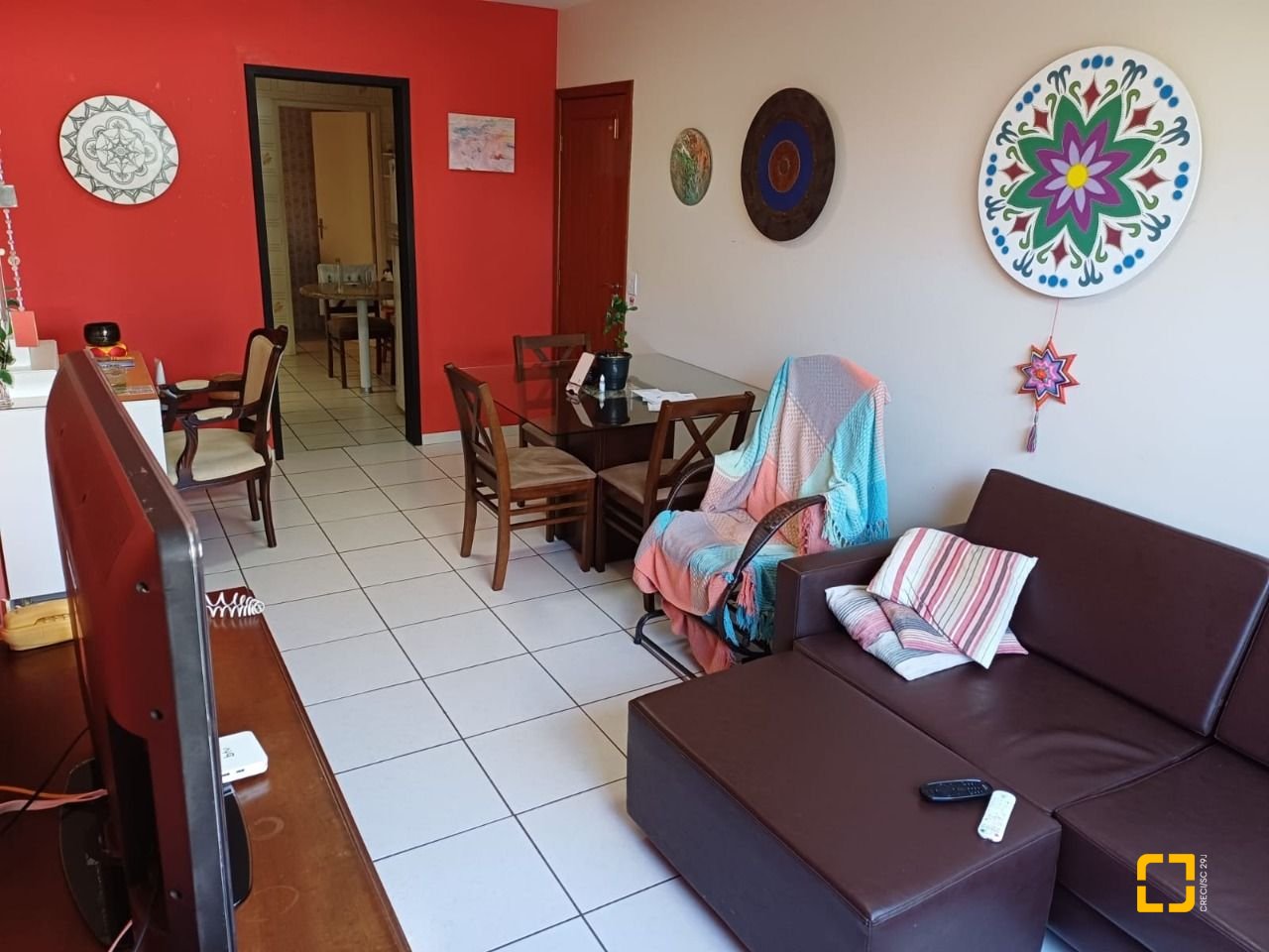 Apartamento com 78m², 4 quartos (sendo 1 suíte), 1 garagem, no bairro Estreito em Florianópolis