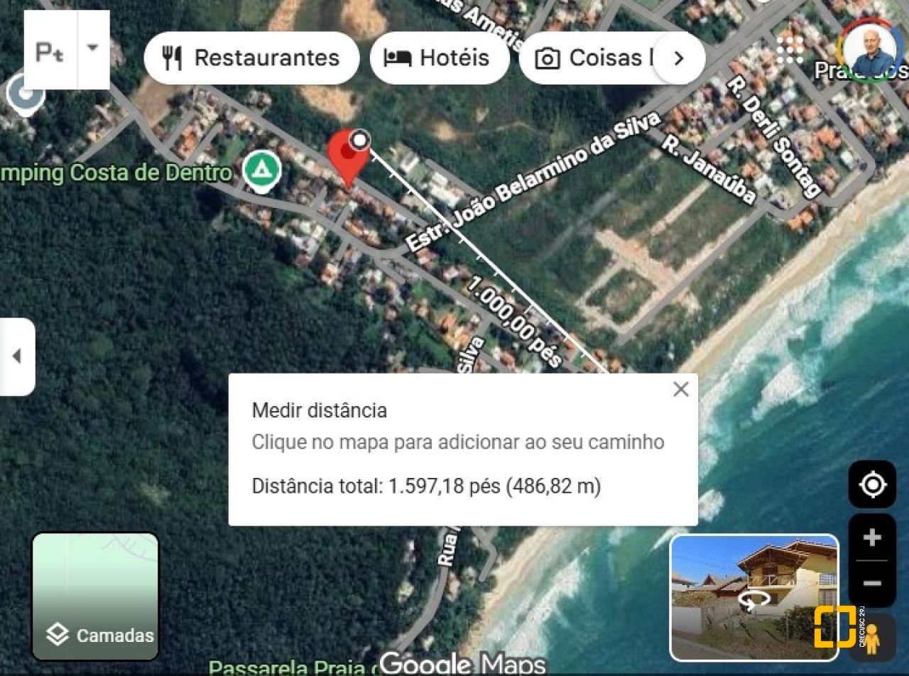 Terreno com 400m², no bairro Açores em Florianópolis