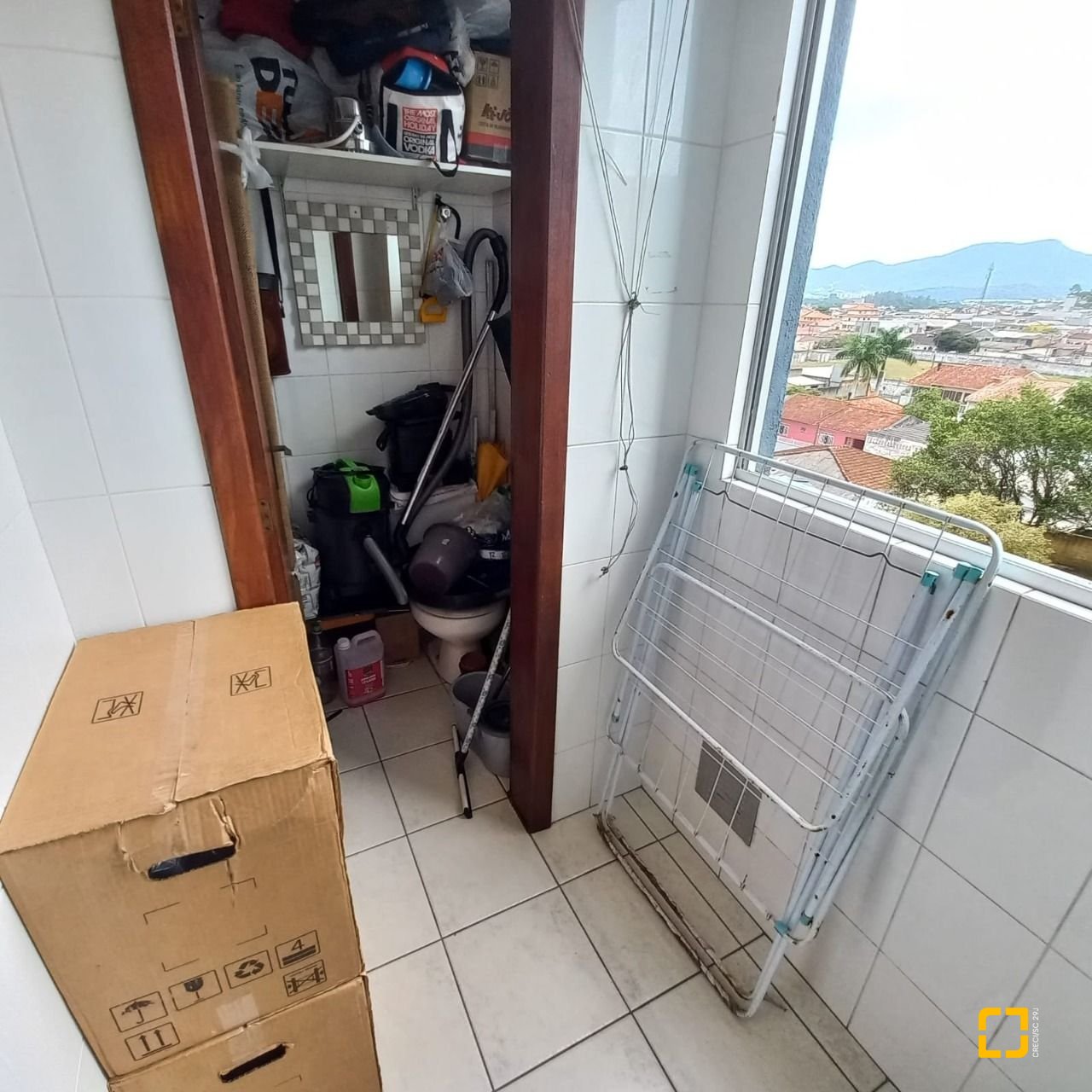 Apartamento com 70m², 2 quartos, 1 garagem, no bairro Forquilhinha em São José