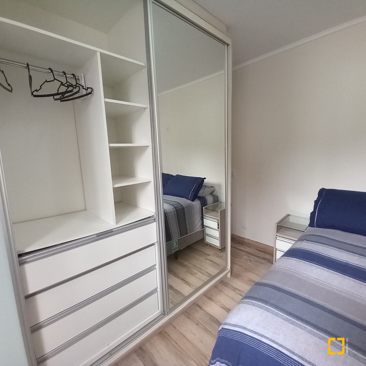 Apartamento com 55m², 2 quartos, no bairro Centro em Florianópolis