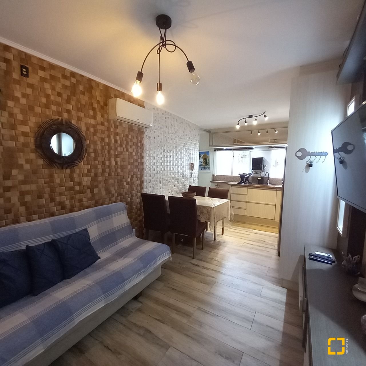Apartamento com 55m², 2 quartos, no bairro Centro em Florianópolis