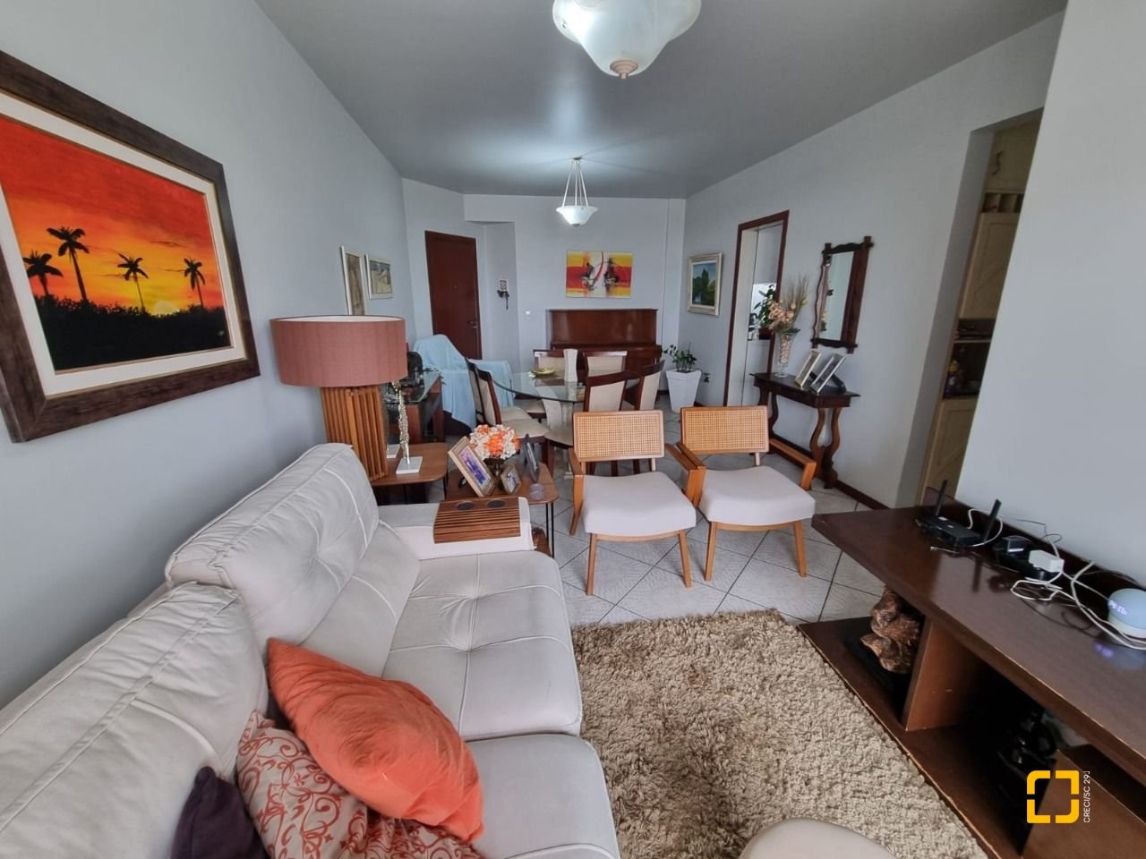 Apartamento com 100m², 4 quartos (sendo 1 suíte), 1 garagem, no bairro Capoeiras em Florianópolis