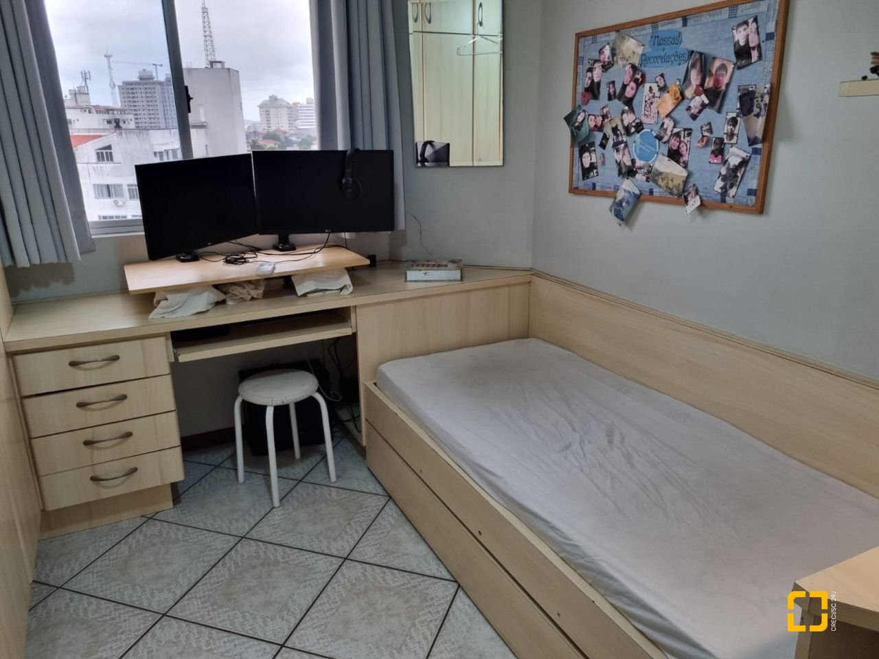 Apartamento com 100m², 4 quartos (sendo 1 suíte), 1 garagem, no bairro Capoeiras em Florianópolis