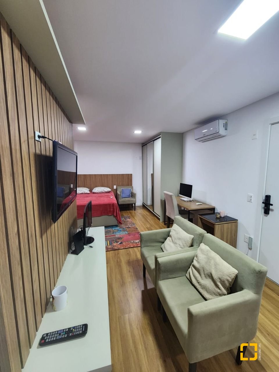 Studio com 35m², 1 quarto, 1 garagem, no bairro Saco dos Limões em Florianópolis