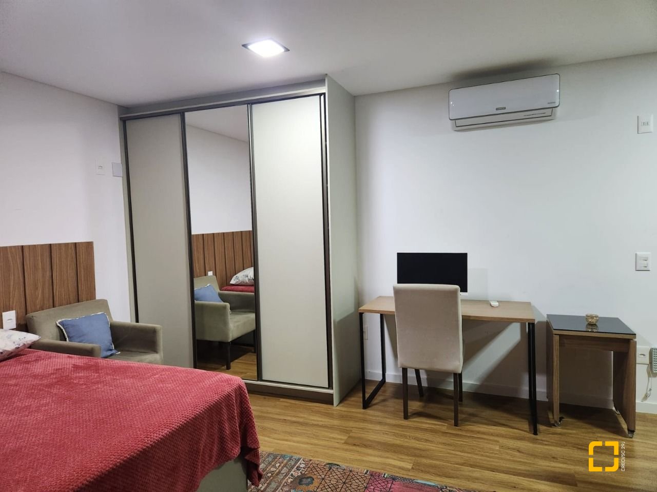 Studio com 35m², 1 quarto, 1 garagem, no bairro Saco dos Limões em Florianópolis