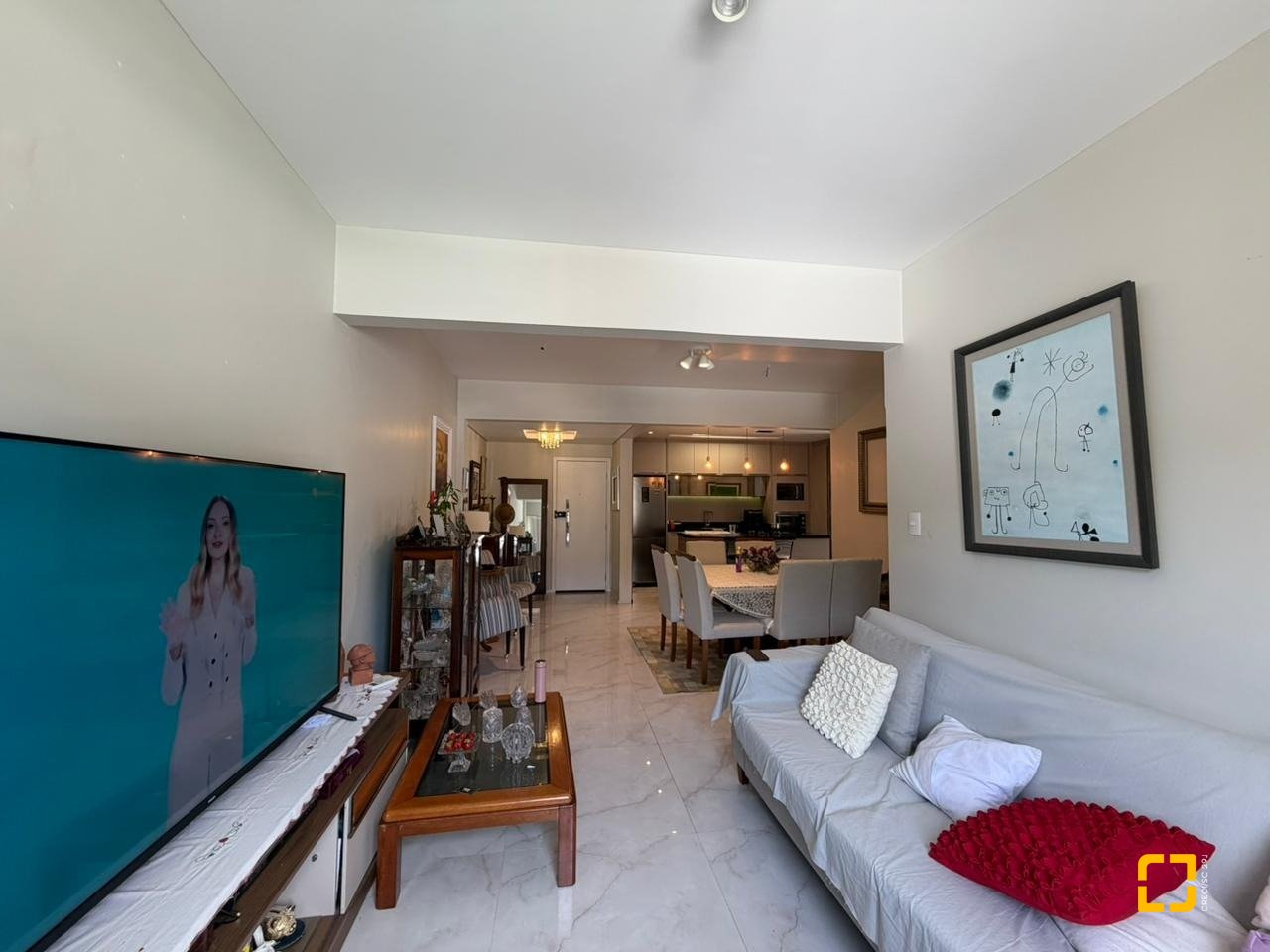 Apartamento com 102m², 3 quartos, 1 garagem, no bairro Centro em Florianópolis