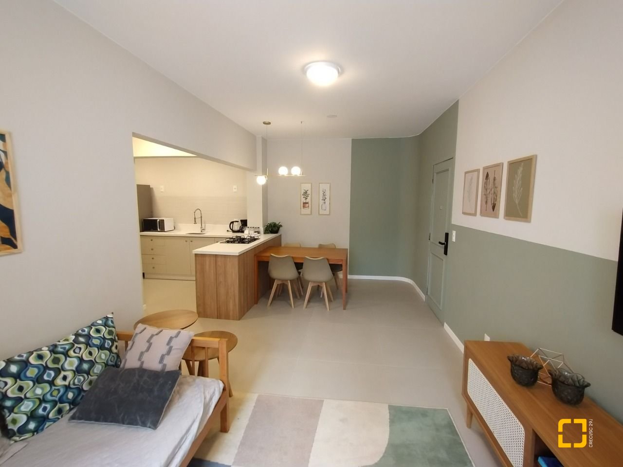 Apartamento com 51m², 1 quarto, 1 garagem, no bairro Centro em Florianópolis