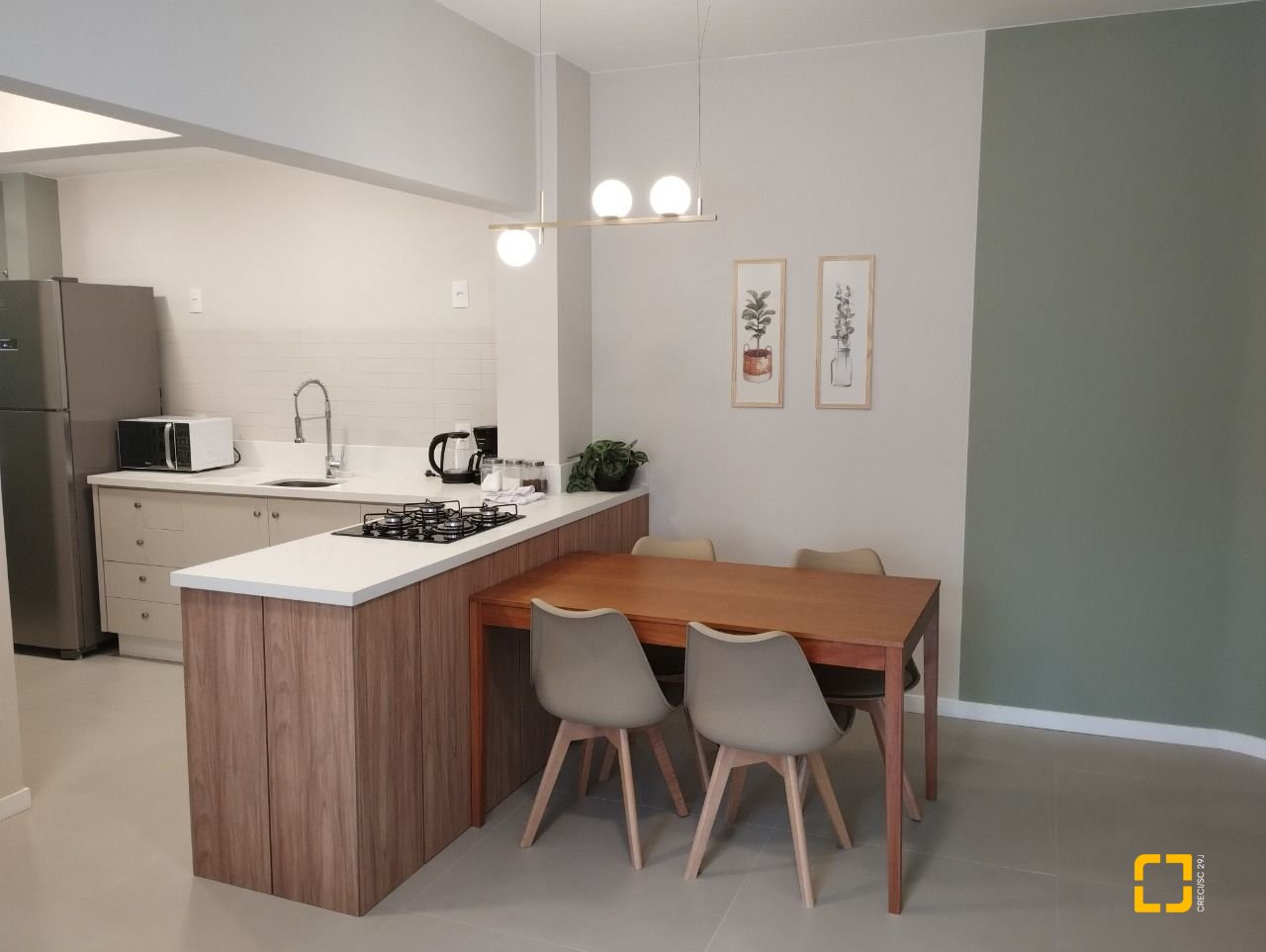 Apartamento com 51m², 1 quarto, 1 garagem, no bairro Centro em Florianópolis