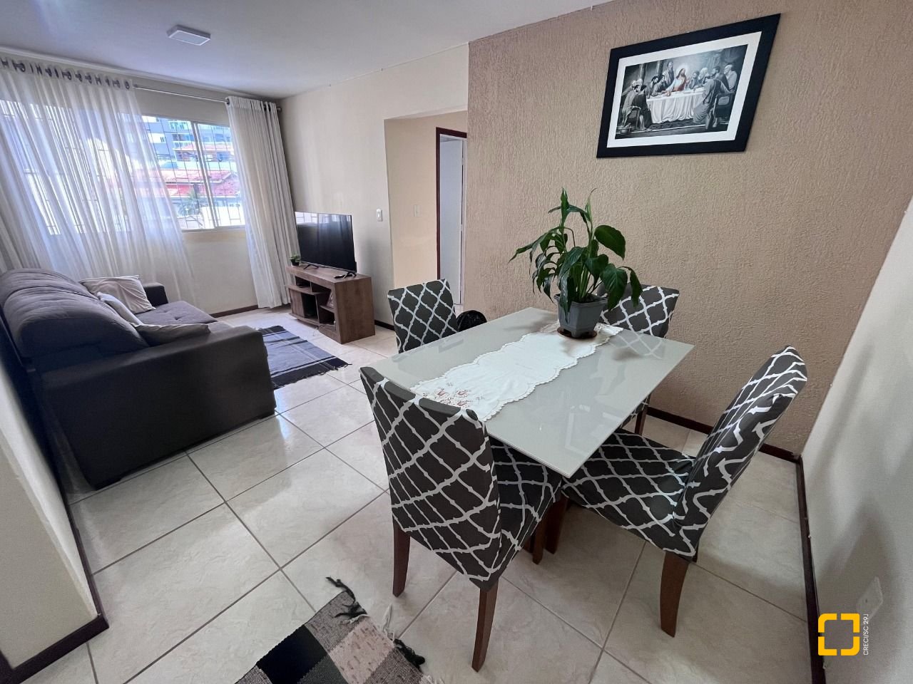Apartamento com 56m², 2 quartos, no bairro Roçado em São José