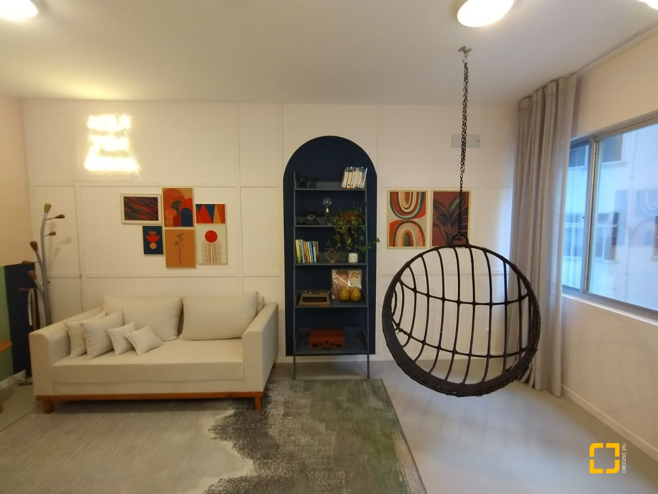 Apartamento com 47m², 1 quarto, 1 garagem, no bairro Centro em Florianópolis