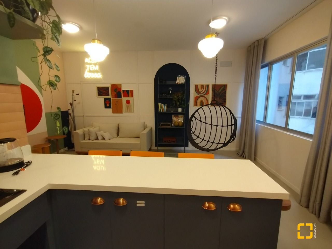 Apartamento com 47m², 1 quarto, 1 garagem, no bairro Centro em Florianópolis