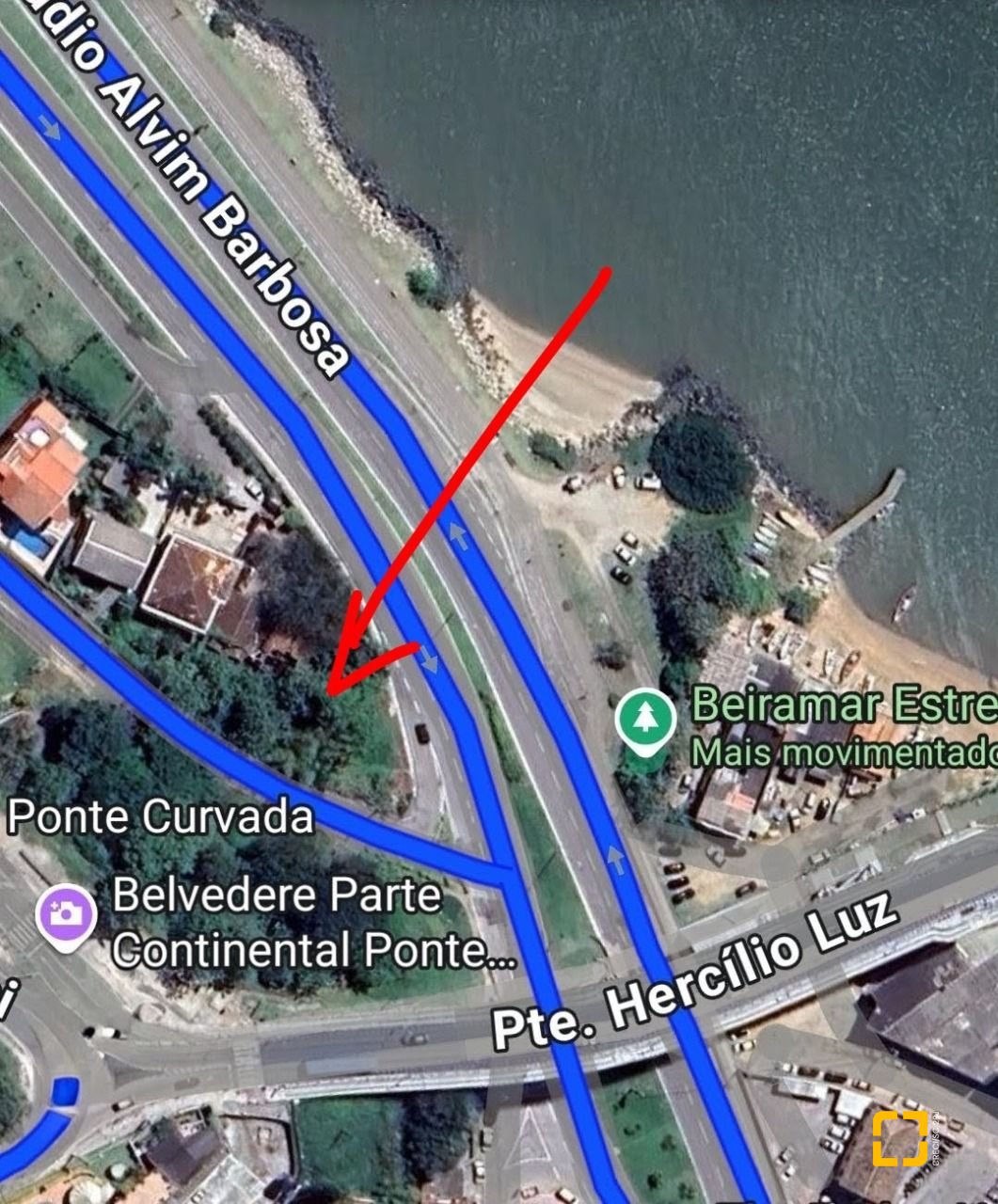 Terreno com 1125m², no bairro Estreito em Florianópolis