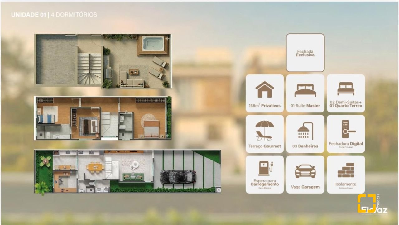 Casa com 130m², 5 quartos (sendo 1 suíte), 1 garagem, no bairro Campeche em Florianópolis