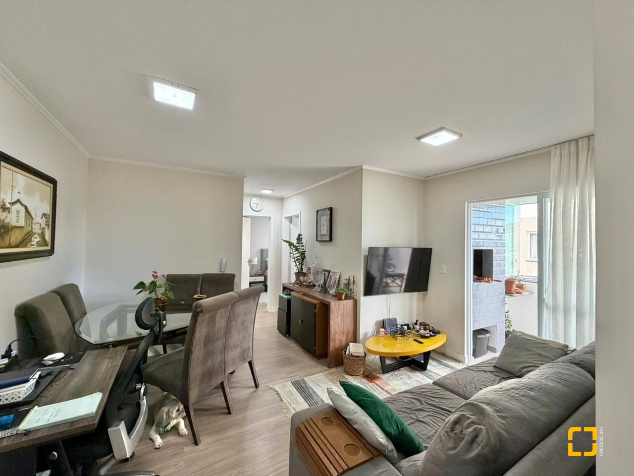 Apartamento com 58m², 2 quartos, 1 garagem, no bairro Balneário em Florianópolis