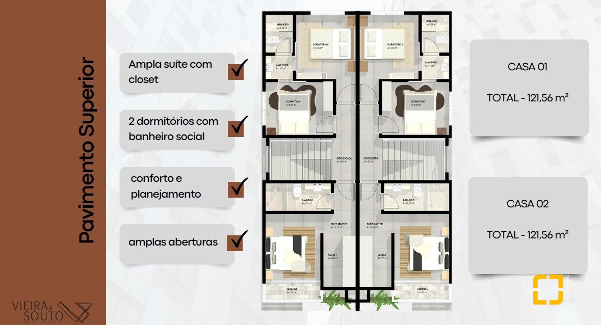 Casa com 133m², 4 quartos (sendo 1 suíte), 2 garagens, no bairro Canasvieiras em Florianópolis