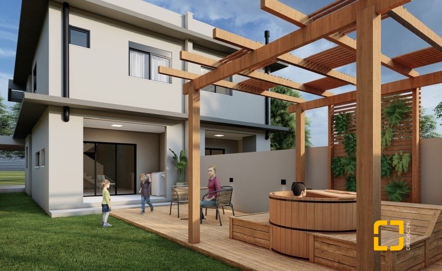 Casa com 133m², 4 quartos (sendo 1 suíte), 2 garagens, no bairro Canasvieiras em Florianópolis