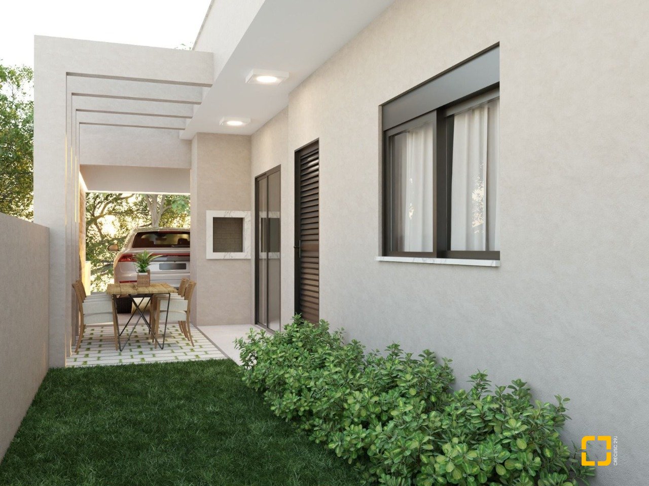 Casa com 111m², 3 quartos (sendo 1 suíte), 2 garagens, no bairro São João do Rio Vermelho em Florianópolis
