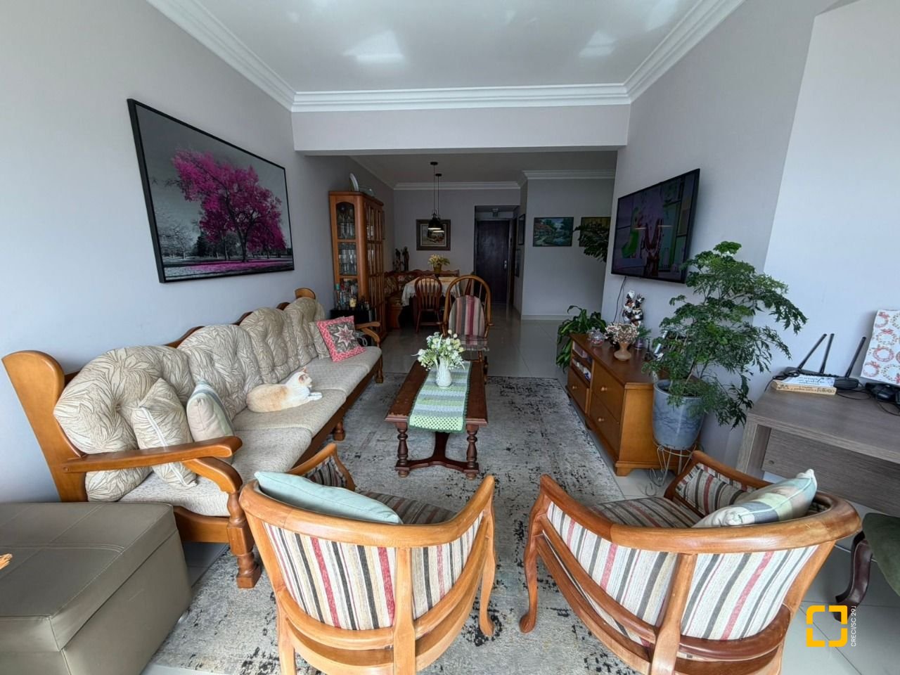 Apartamento com 119m², 4 quartos (sendo 1 suíte), 1 garagem, no bairro Kobrasol em São José