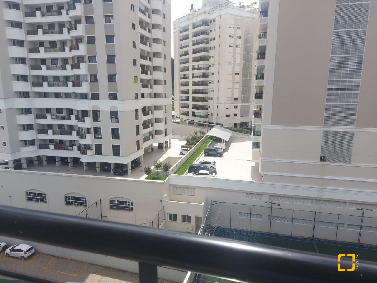 Apartamento com 61m², 2 quartos, 1 garagem, no bairro Itacorubi em Florianópolis