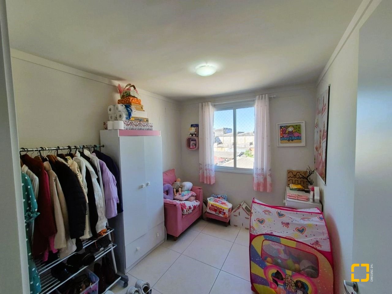 Apartamento com 48m², 2 quartos, 1 garagem, no bairro Sertão do Maruim em São José