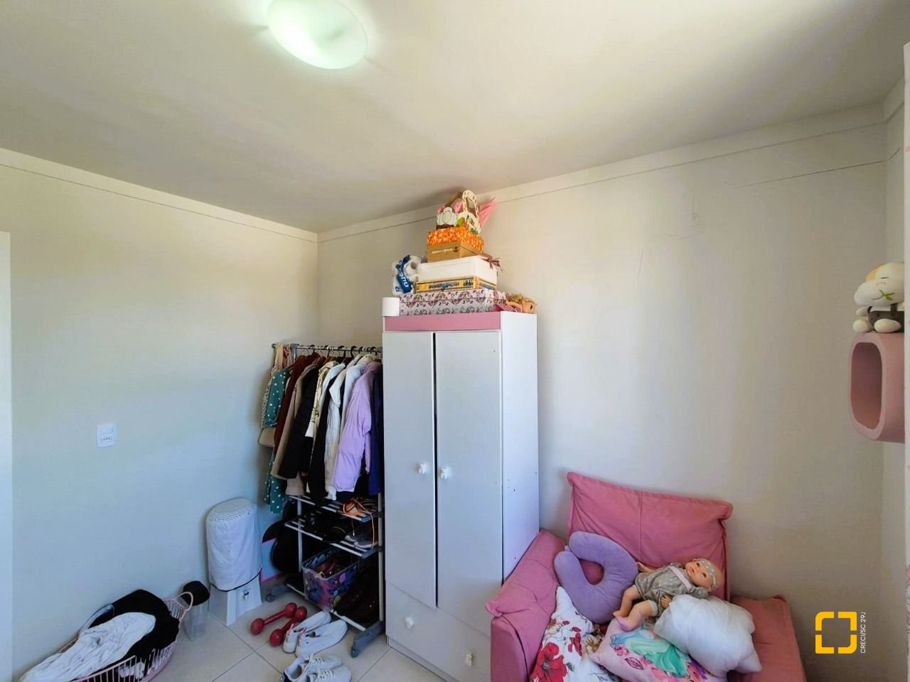 Apartamento com 48m², 2 quartos, 1 garagem, no bairro Sertão do Maruim em São José