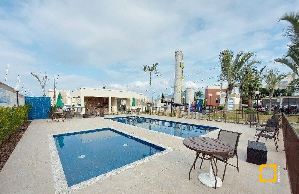 Apartamento com 47m², 2 quartos, 1 garagem, no bairro Sertão do Maruim em São José