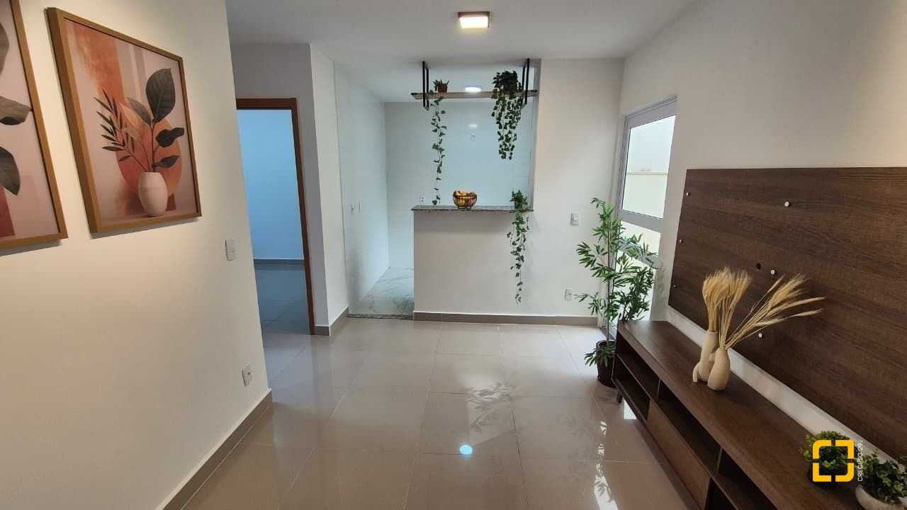 Apartamento com 47m², 2 quartos, 1 garagem, no bairro Sertão do Maruim em São José