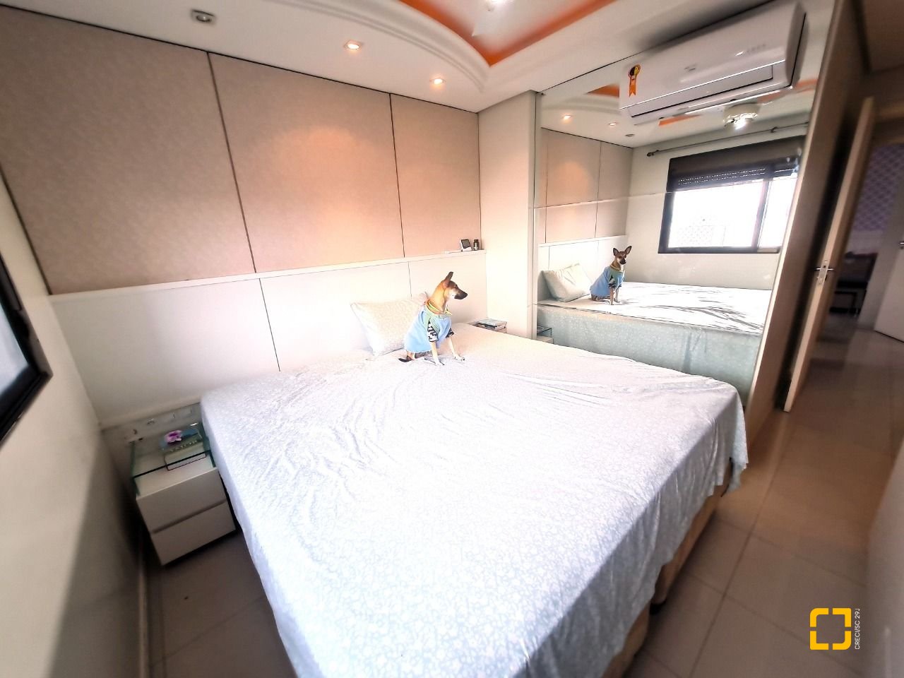 Apartamento com 126m², 4 quartos (sendo 1 suíte), 2 garagens, no bairro Estreito em Florianópolis