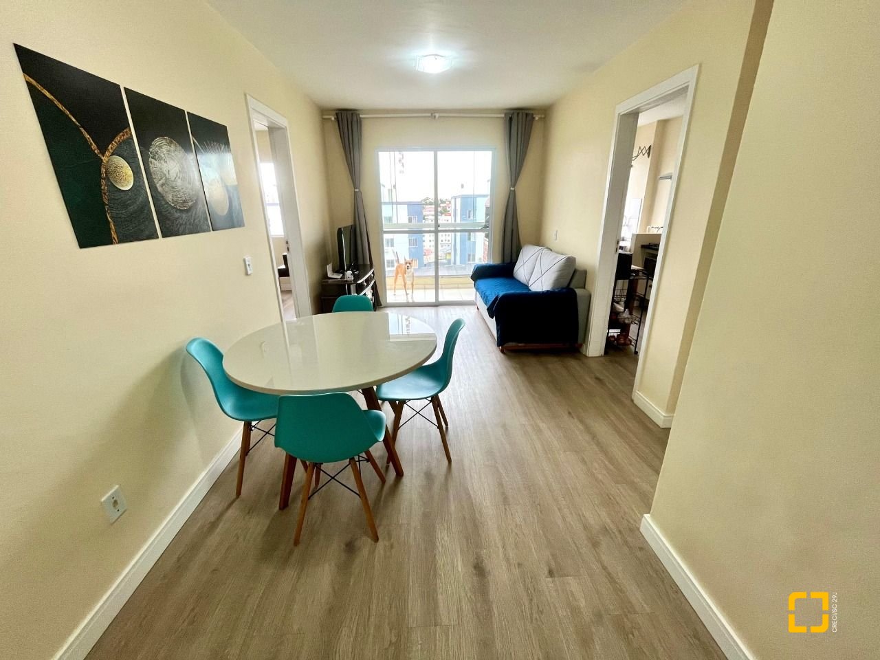 Apartamento com 55m², 2 quartos, 1 garagem, no bairro Serraria em São José