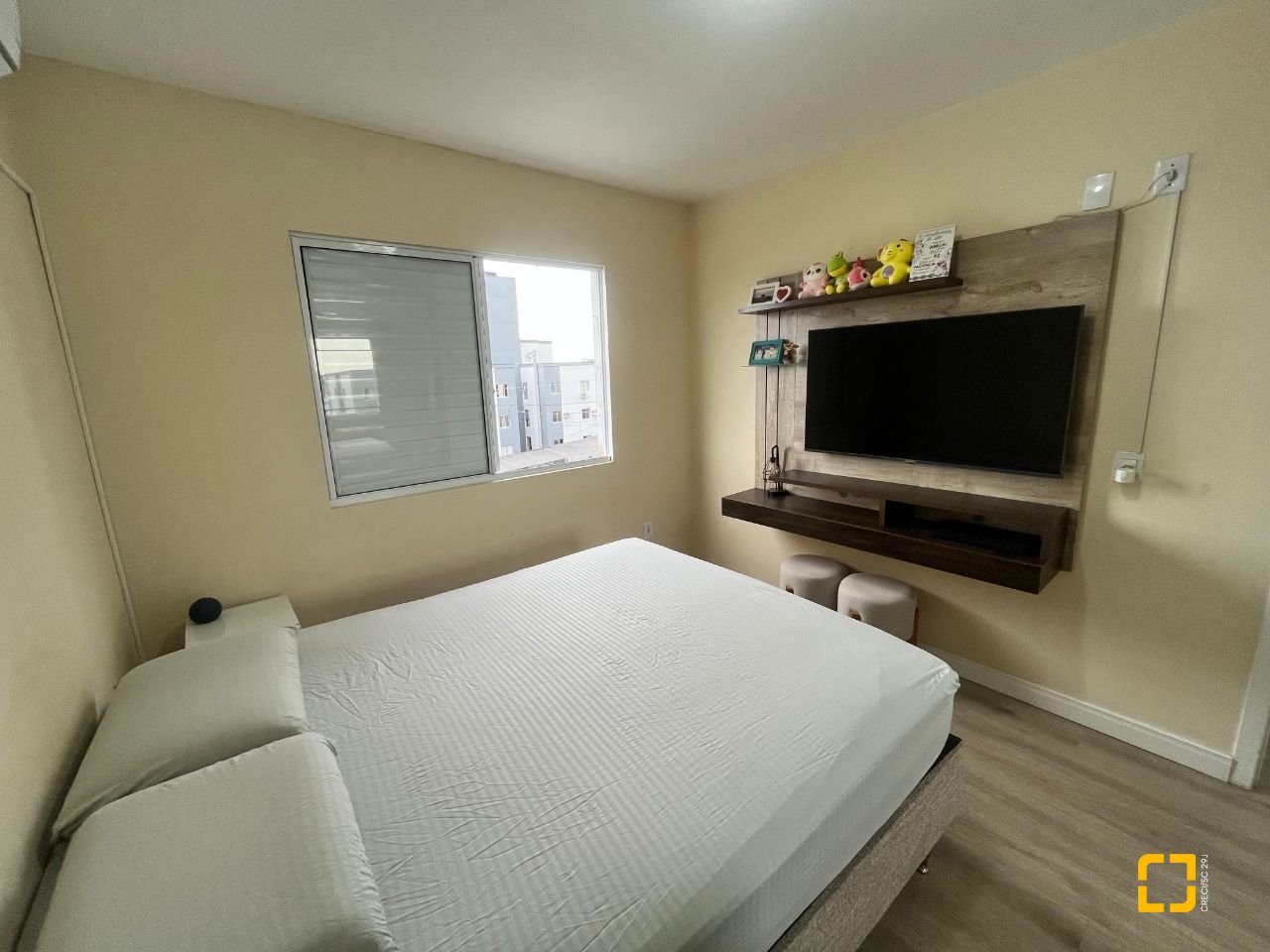Apartamento com 55m², 2 quartos, 1 garagem, no bairro Serraria em São José
