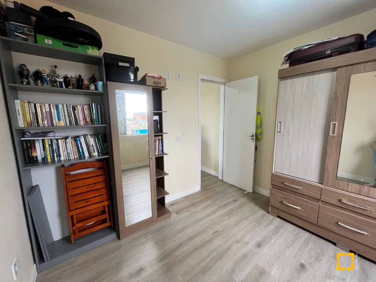 Apartamento com 55m², 2 quartos, 1 garagem, no bairro Serraria em São José