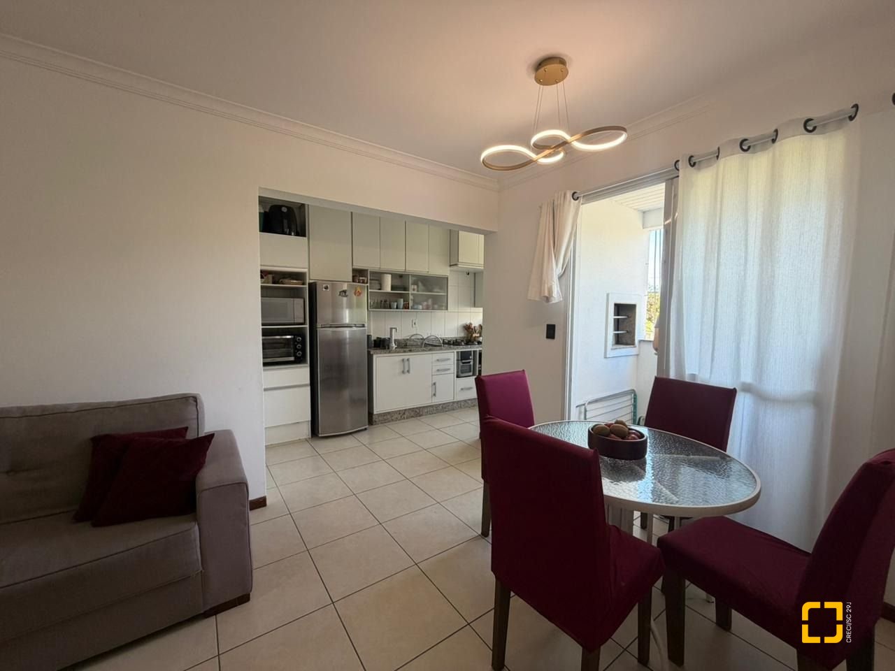 Apartamento com 65m², 2 quartos, 1 garagem, no bairro Fazenda Santo Antônio em São José