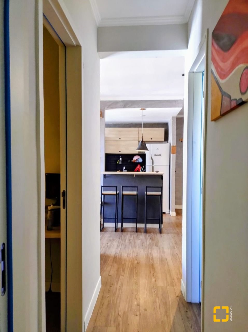 Apartamento com 55m², 2 quartos, 1 garagem, no bairro Vargem Grande em Florianópolis