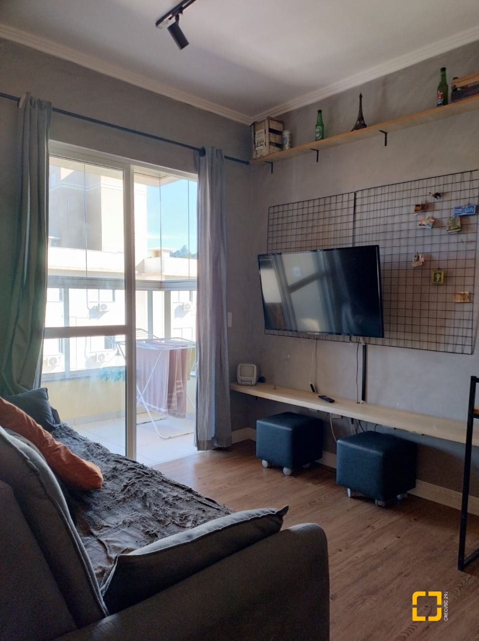Apartamento com 55m², 2 quartos, 1 garagem, no bairro Vargem Grande em Florianópolis