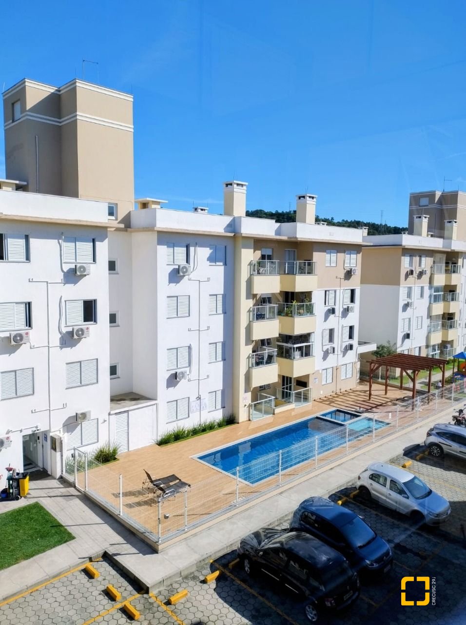 Apartamento com 55m², 2 quartos, 1 garagem, no bairro Vargem Grande em Florianópolis