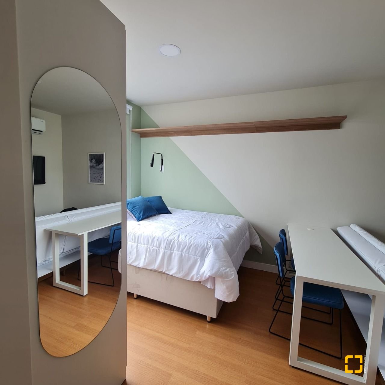 Studio com 23m², 1 quarto, 1 garagem, no bairro Carvoeira em Florianópolis