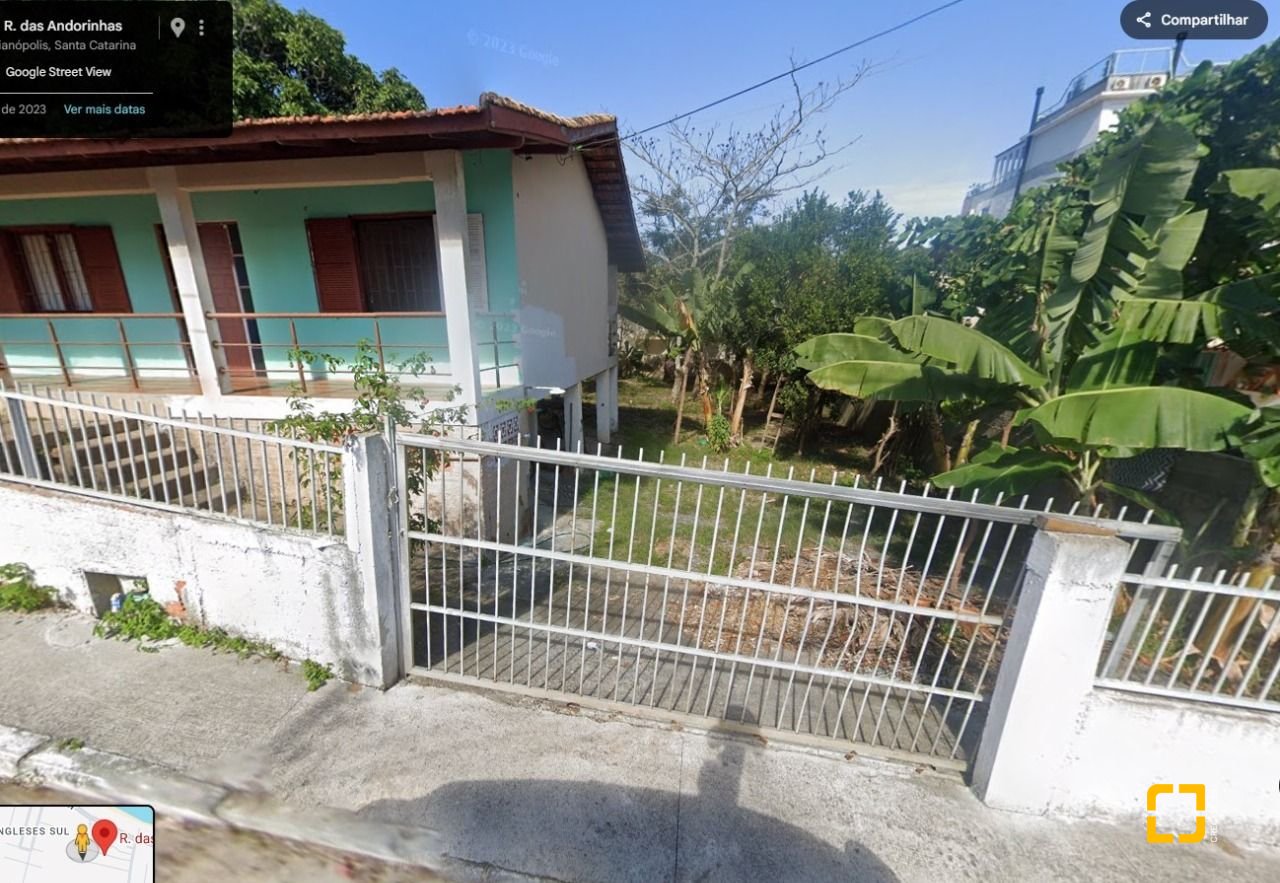 Terreno com 883m², no bairro Ingleses do Rio Vermelho em Florianópolis