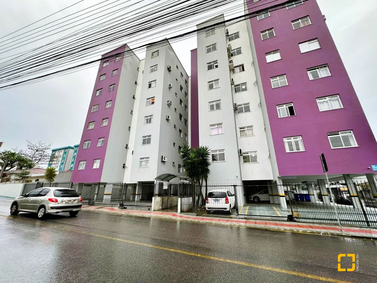 Apartamento com 56m², 2 quartos, no bairro Barreiros em São José