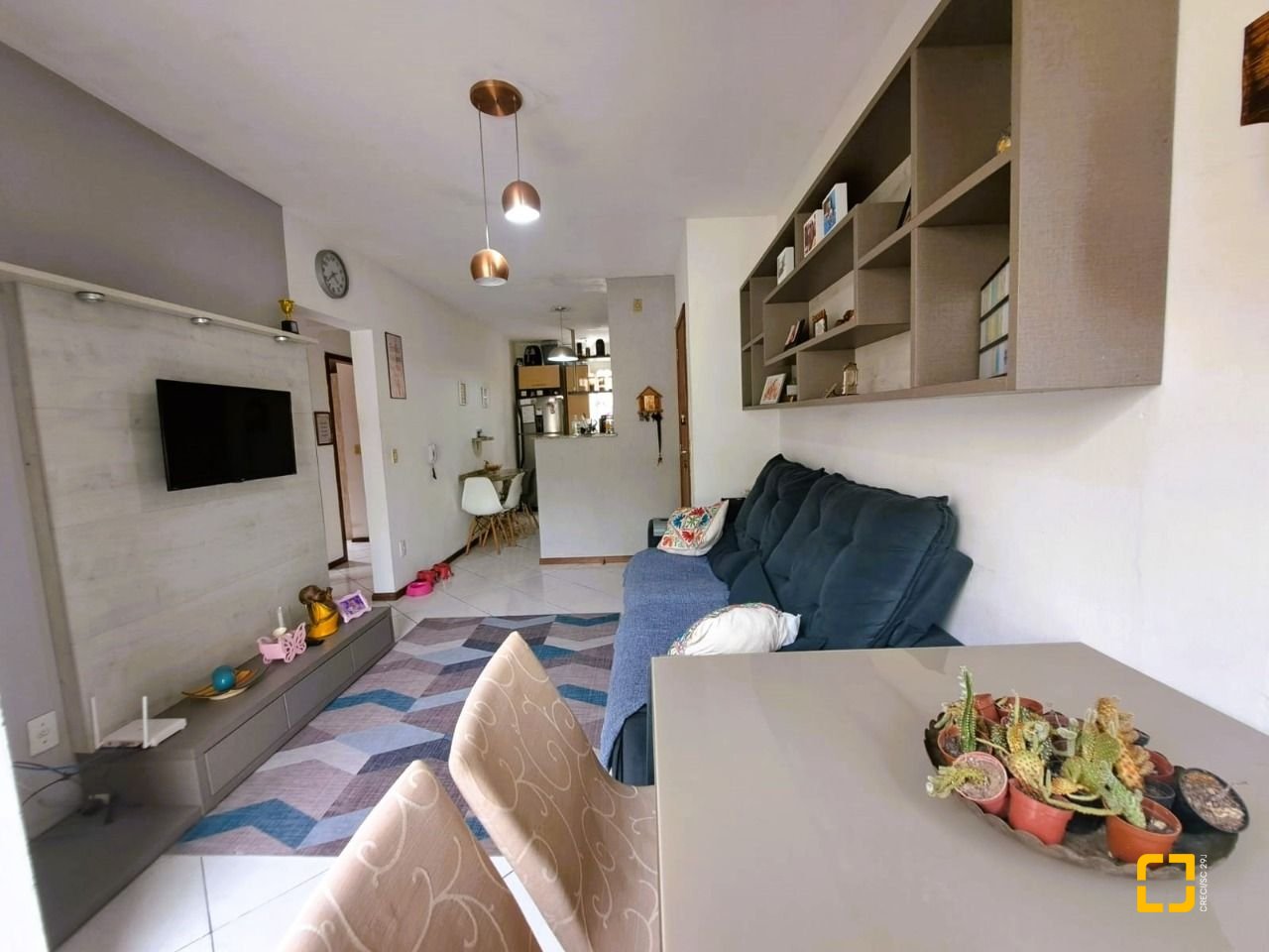 Apartamento com 65m², 3 quartos, 1 garagem, no bairro Ipiranga em São José