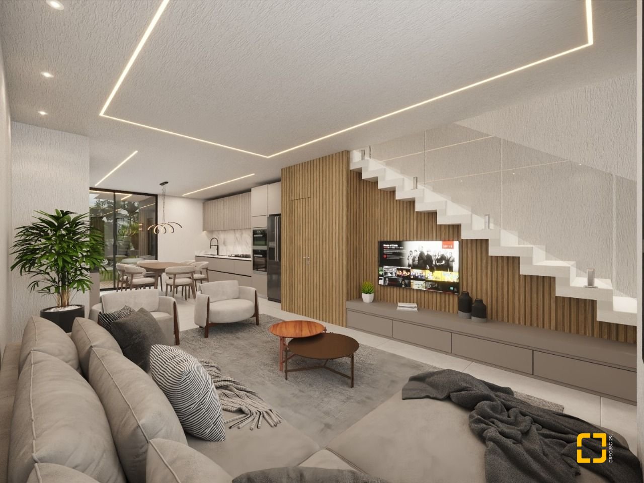 Casa de Condomínio com 150m², 3 quartos (sendo 3 suítes), 2 garagens, no bairro Rio Vermelho em Florianópolis