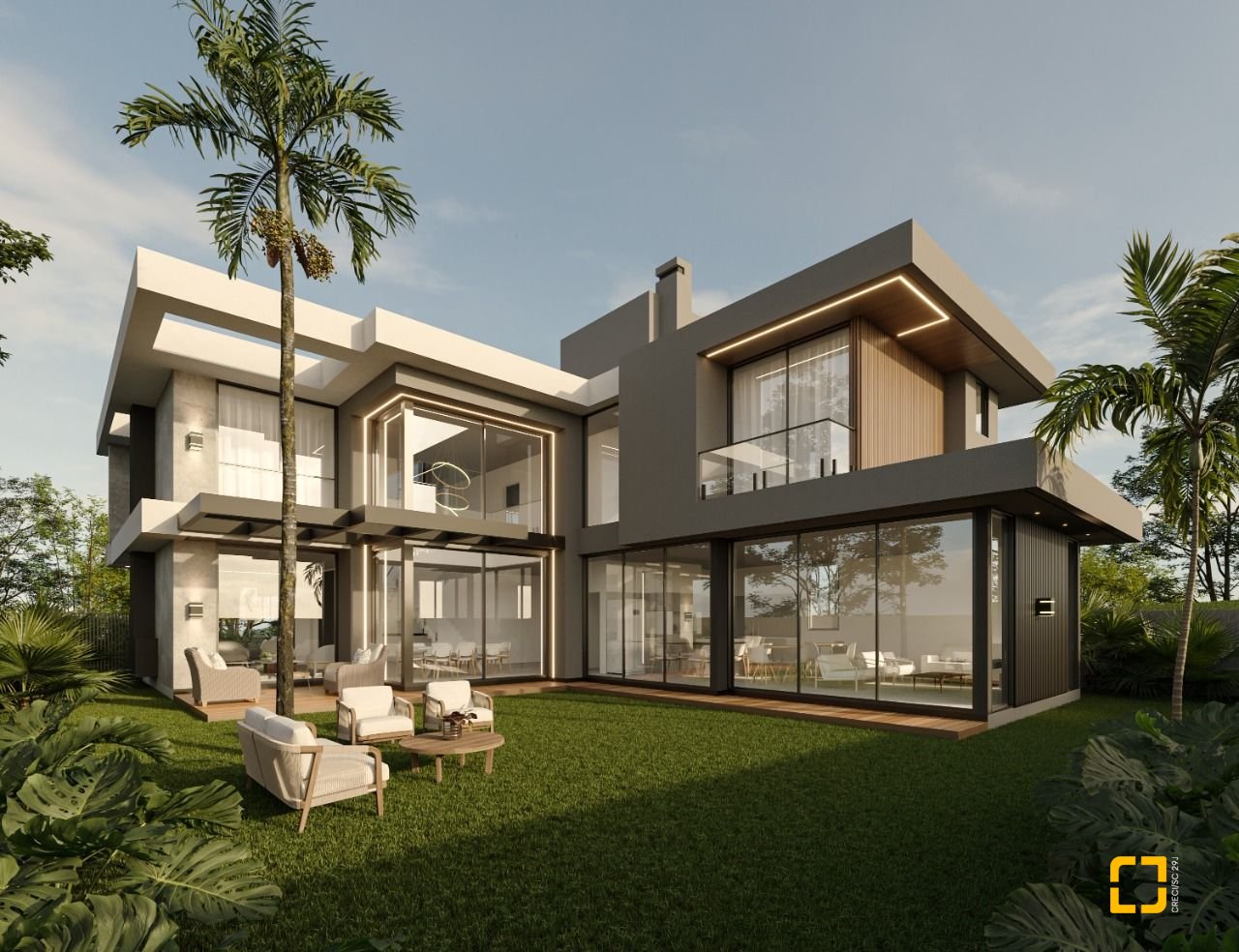Casa de Condomínio com 420m², 3 quartos (sendo 3 suítes), 2 garagens, no bairro Ingleses em Florianópolis