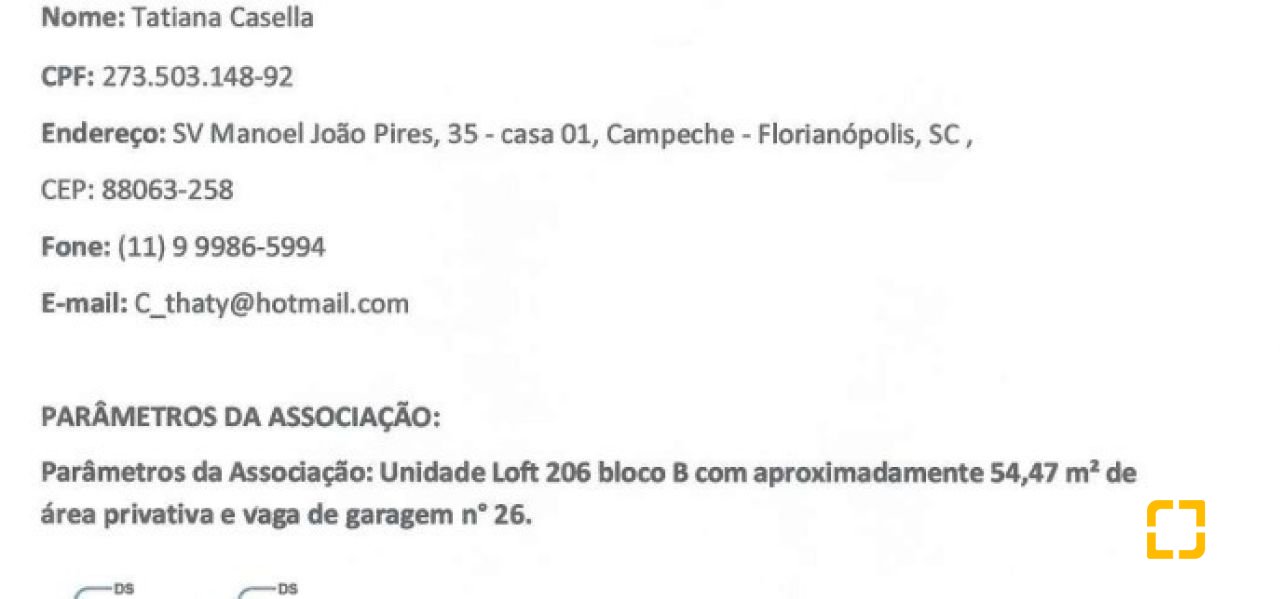 Loft com 54m², 2 quartos (sendo 1 suíte), no bairro Campeche em Florianópolis