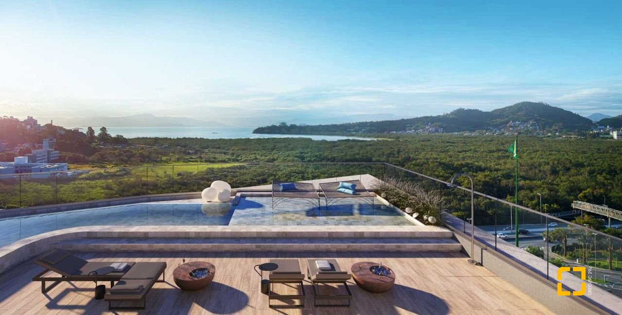 Studio com 32m², 1 quarto, no bairro Saco Grande em Florianópolis