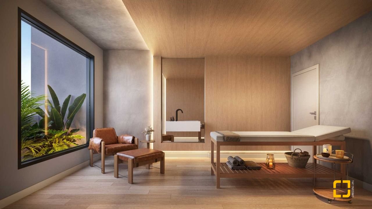 Studio com 34m², 1 quarto, no bairro Saco Grande em Florianópolis